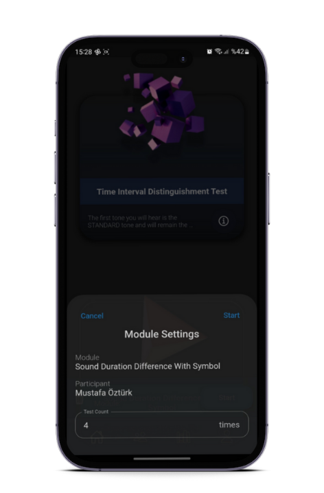 Timeception is an app that will help you train your brain to be more sensitive to time through various tests and simply observe how well you can measure the passage of time.